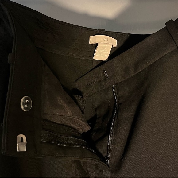 H&M Black Straight Leg Dress Pants - Picture 2 of 4